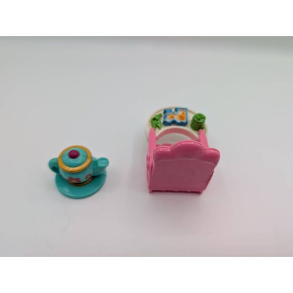 Fisher Price Loving Family Dollhouse Pink Booster Seat w/Removable Tray Tiger pl - Picture 5 of 7